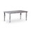 B046S00019 Silver+Grey+Solid Wood+Rectangular Dining Table