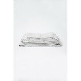 Omne Sleep 4-Piece Pewter Microplush and Bamboo Twin XL Hypoallergenic Sheet Set B04766069
