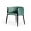 Modrest Belcaro Modern Light Green Fabric Dining Chair B04961338