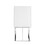 Modrest Frankie Contemporary White & Brushed Stainless Steel Dining Chair B04961353