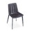 Modrest Peoria Modern Brown & Black Dining Chair (Set of 2) B04961383