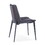 Modrest Peoria Modern Brown & Black Dining Chair (Set of 2) B04961383