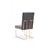 Modrest Legend Modern Grey Fabric & Gold Dining Chair (Set of 2) B04961422