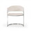 Modrest Allie Contemporary White Leatherette Dining Chair B04961452