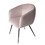 Modrest Luzerne Modern Pink Velvet Dining Chair B04961460