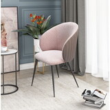 Modrest Marnie Contemporary Gray & Cream Dining Chair B04961465