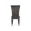 Modrest Darley Modern Grey Velvet Dining Chair Set of 2 B04961473