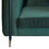 Divani Casa Oswego Modern Dark Green Jade Accent Chair B04961511