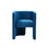 Modrest Tirta Modern Blue Accent Chair B04961557
