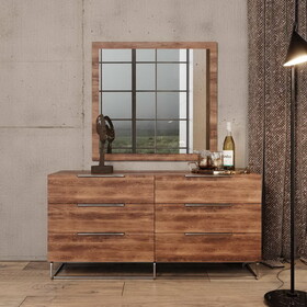 Mazzini Italian Modern Light Oak Dresser B04961657