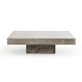 Modrest Morley Modern Concrete Coffee Table B049S00052