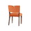 Bryson Burnt Orange Velvet Dining Chair - Set of 2 B050126341