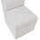 Della Modern Upholstered Castered Chair in Sea Oat B05077673