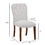 Sophia Sea Oat Dining Chair in Performance Fabric with Nail Heads - Set of 2 B05078712