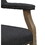 Monroe Charcoal Caster Game Chair B05081510