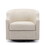 Isabelle Linen Swivel Glider Barrel Chair B05081534