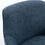 Richfield Cadet Blue Wood Base Swivel Chair B05081548
