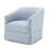 Earl Sky Blue Skirted Swivel Chair B05081550