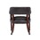 Casar Burnished Brown Caster Game Chair B05081552