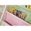 Kids Funnel Charlie White Kids Wooden Canvas Sling Magazine Bookcase B05367929
