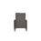Molson Pushback Recliner Chair - Carbon Black B05468015