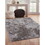 Shag Grey Area Rug 5x8 B05569200