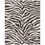 Tabora Brown and Gray Viscose Area Rug 5x8 B05569644