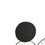 Circular 5 Piece Metal Wall Decor with Wheel and Plate Design, Black B056133494