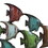 Three Dimensional Hanging Metal Fish Wall Art Decor, Multicolor B05671053