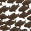 Attractive Metal Fish Wall Decor in Bronze B05671056
