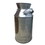 Countryside Galvanized Metal Milk Can Shape Pitcher, Gray B05671073