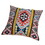 24 x 24 Square Cotton Accent Throw Pillow, Soft Kilim Print, Multicolor B05671102