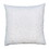 Hugo 20 x 20 Square Accent Throw Pillow, Embroidered Geometric Abstract Pattern, with Filler, White B05671193