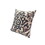 18 x 18 Square Accent Throw Pillow, Damask Print, Soft Polyester Filler, Cream, Blue B05671225
