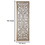 Attractive Mango Wood Wall Panel Hand Crafted with Intricate Details, White B05671767