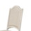 Farmhouse Style Dining Chair with Tapered Legs, Set of 2, Antique White B056P161716
