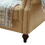 Reversible Loveseat Protector, Polyester, Coral Print, Elastic Strap, Blue B056P162455