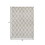 5 x 7 Fabric Floor Area Rug, Diamond, Symmetrical, Medium, Gray, Ivory B056P163162
