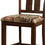 Wooden Bar Stool with Camouflage Fabric Seat, Brown B056P165566