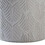 Vase with Ceramic Textured Leaf Pattern, Set of 2, Gray B056P165598