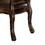 27 inch Dining Side Chair, Vegan Faux Leather, Set of 2, Brown B056P198132