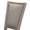 Wooden Chair with Fabric Upholstered Seating, Set of 2, Gray and Brown B056P198143