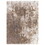 5 x 7 Modern Area Rug, Abstract Paint Art Design, Soft Fabric, Brown, Beige B056P198177