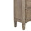 2 Drawer Wooden Nightstand with USB Slot, Gray B056P204279