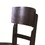 Counter Height Chair with Leatherette Seating, Set of 2, Brown B056P204282