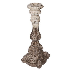 Magnesia Candle Holder, Rustic Brown B056P213621