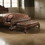 Polyurethane Wood Bench, Antiqued Brown B056P213646