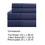 Lanester 4 Piece Queen Size Microfiber Deep Pocket Sheet Set The Urban Port, Blue B056P213680