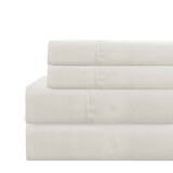 Lanester 4 Piece Deep Pocket California King Size Sheet Set The Urban Port, White B056P213681