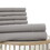 Forli 6 Piece Microfiber Full Sheet Set with Nano Technology The Urban Port, Gray B056P213682